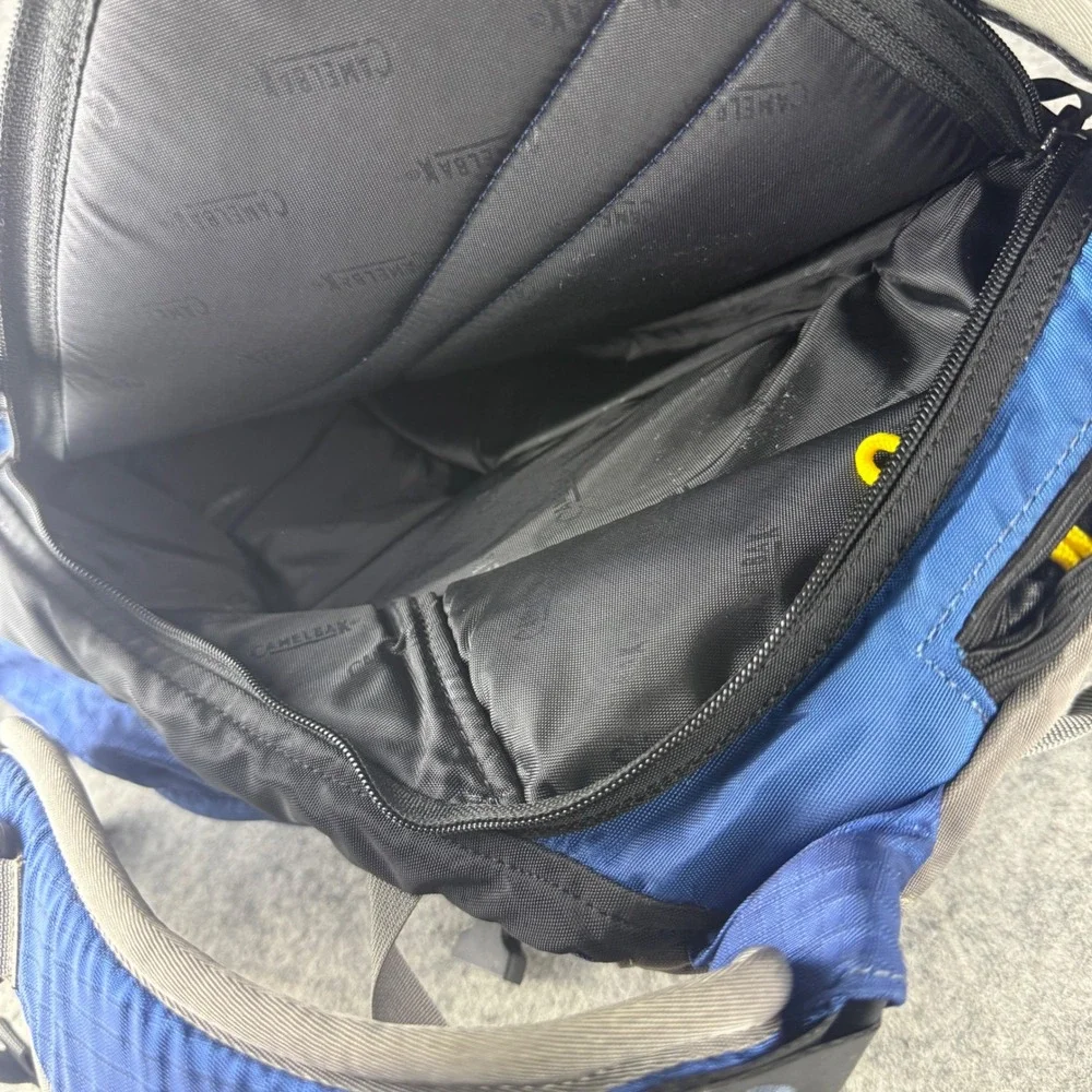 CamelBak Rim Runner Blue Grey Hiking Backpack Air Director Hydration Pack